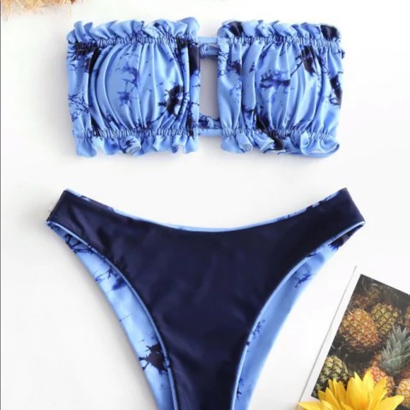 Blue Zaful bikini - Picture 4 of 5